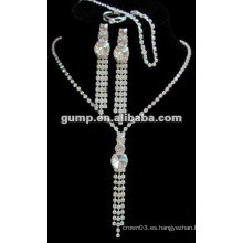 Rhinestones boda joyería nupcial conjunto (GWJ12-073)